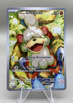 Pokemon - Hisuian Growlithe - 181/167 - SV06: Twilight Masquerade (TWM) - Image 1