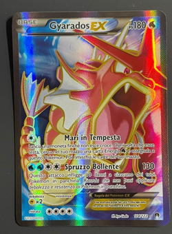 Gyarados EX Turbocrash 114/122 nm mint ita Pokemon shiny carta 114 - Image 1