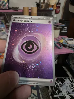 Pokemon Cosmo Holo Energy Scarlet and Violet Series With Swirls - Image 5