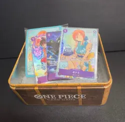 ONE PIECE Treasure Chest Vol.1 Promo Cards, Sleeves Zoro Luffy Nami ASIA STAMP - Image 1