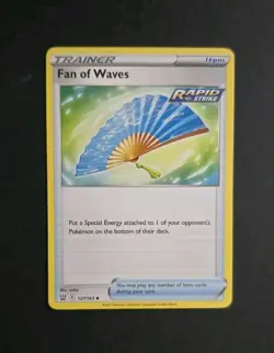 Fan of Waves 127/163 Uncommon Battle Styles Pokemon Card - NM - Image 1