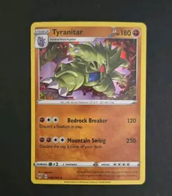 Tyranitar 088/189 Holo Rare Darkness Ablaze Pokemon Card - NM Near Mint - Image 1