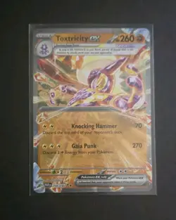Toxtricity ex 100/182 Paradox Rift Double Rare Holo Pokemon Card - Image 1