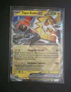 Tapu Koko ex - 068/182 Paradox Rift Double Rare Pokemon TCG Card - Image 1