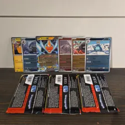 POKEMON TCG: PHANTASMAL FLAMES BOOSTER PACKS & CARDS - ROTOM EX 029/RESHIRAM 017 - Image 2