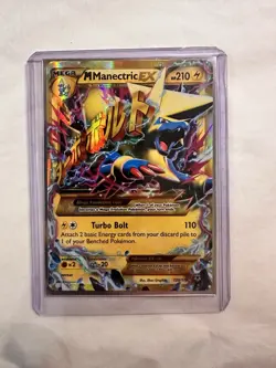 Pokemon TCG Card 2014 - M Manectric EX - Ultra Rare 24/119 XY - Phantom Forces - Image 1