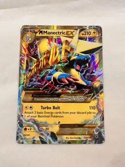 Pokemon TCG Card 2014 - M Manectric EX - Ultra Rare 24/119 XY - Phantom Forces - Image 2