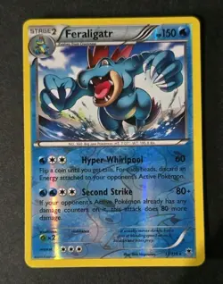 Feraligatr 17/119 Reverse Holo Rare XY Phantom Forces NM Pokemon Card - Image 1