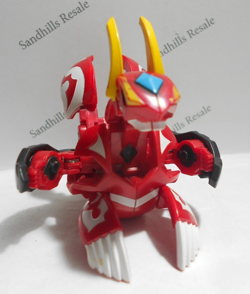 Bakugan Flare Dragaon Red Pyrus BakuTech 520G & matching card - see note - Image 3