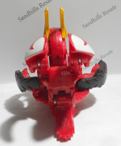 Bakugan Flare Dragaon Red Pyrus BakuTech 520G & matching card - see note - Image 4