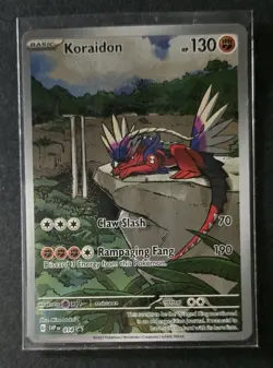 Koraidon SVP 014 Black Star Promo Holo Scarlet & Violet Pokemon Card TCG SEALED - Image 1