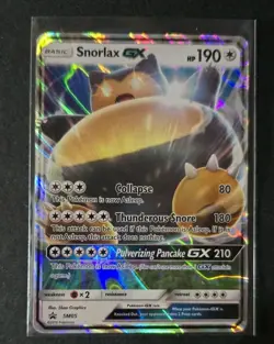 Snorlax GX SM05 Promo SM Promos Pokemon Card - Image 1