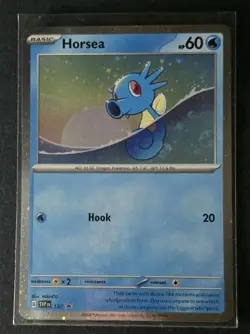 Horsea SVP 137 Black Star Promo Stellar Crown Pokemon Card NM - Image 1