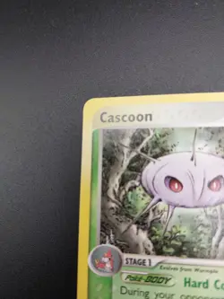 Pokemon Card Cascoon 27/109 common EX Ruby And Sapphire LP - Image 3