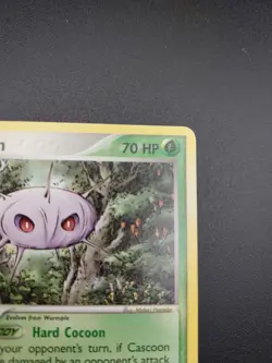 Pokemon Card Cascoon 27/109 common EX Ruby And Sapphire LP - Image 4