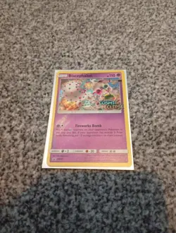 Blacephalon SM221 Cosmic Eclipse Holo Rare Prerelease Promo Pokemon Card - Image 1