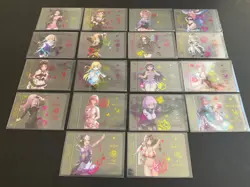 Goddess Story 10M04 - FR RAINBOW Set! - 18 Cards - Clear Marnie - VERY RARE! - Image 2
