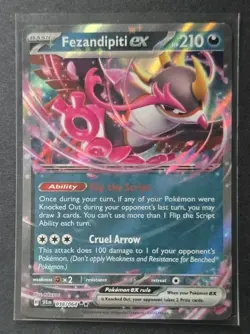 Fezandipity ex - 038/064 - Double Rare - Pokemon TCG Card Shrouded Fable - NM/M - Image 1