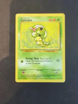 Pokemon Card - Caterpie - Base Set - Image 1