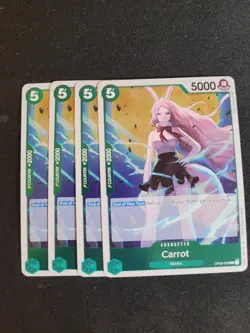 4x Carrot - OP02-029 - R - Paramount War - One Piece Card Game - Image 1