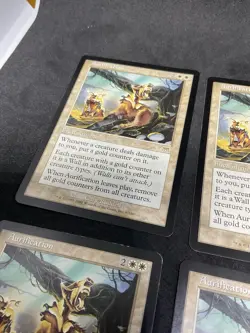 MTG x4 Aurification #6 Onslaught Playset x4 MP/LP - Image 5