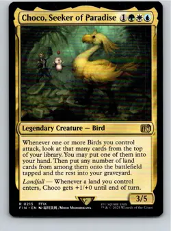 Magic the Gathering Choco, Seeker of Paradise FINAL FANTASY MTG Free Shipping! - Image 1
