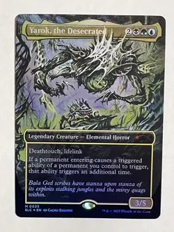 Yarok, the Desecrated, 0025, Foil, Secret Lair Encyclopedia, MTG NM - Image 1