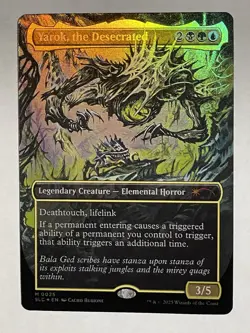 Yarok, the Desecrated, 0025, Foil, Secret Lair Encyclopedia, MTG NM - Image 2