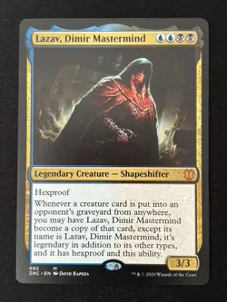 1x MTG Lazav, Dimir Mastermind - Commander: Zendikar Rising (ZNC) #92 - Magic - Image 1