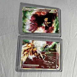 ULTRA RARE Ho-Oh Legend Set 111 112/123 Pokemon Heart Gold Soul Silver Holo - LP - Image 1