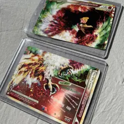 ULTRA RARE Ho-Oh Legend Set 111 112/123 Pokemon Heart Gold Soul Silver Holo - LP - Image 2