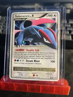 Pokemon Platinum Arceus Salamence Lv.X 98/99 Holo Rare - Image 1