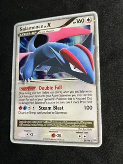 Pokemon Platinum Arceus Salamence Lv.X 98/99 Holo Rare - Image 4
