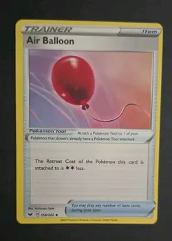 Air Balloon #156/202 SWSH01: Sword & Shield Base Set Uncommon - Pokemon G27 - Image 1