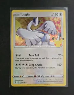 Pokemon - Celebrations - Lugia - 022/025 - Holo Rare - NM/M - NEW - Image 1