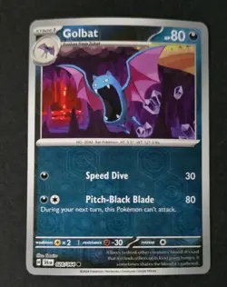 Pokemon TCG: Golbat - 028/064 - Reverse Holo - Shrouded Fable - NM - Image 1