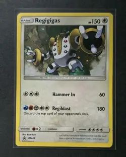 REGIGIGAS SM243 COSMOS HOLO PROMO POKEMON TCG MP - Image 1