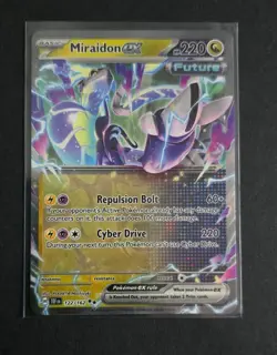Temporal Forces Miraidon ex 122/162 Double Rare Pokemon English NM - Image 1