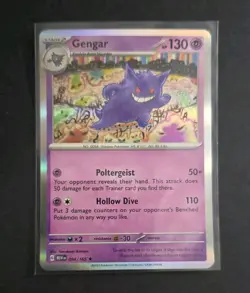 Holo Gengar 094/165 Rare Scarlet and Violet 151 Pokemon TCG - Image 1