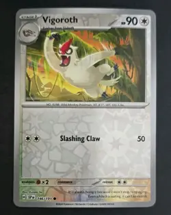 Pokemon Surging Sparks Reverse Holo 146/191 Vigoroth - Image 1