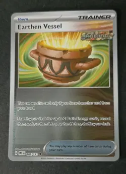 Pokemon TCG Earthen Vessel 106/131 - Prismatic Evolutions - Reverse Holo NM - Image 1