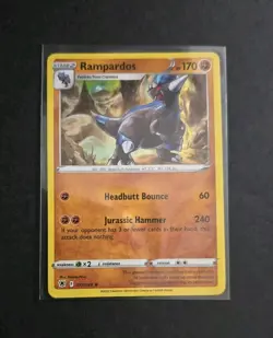 Pokemon Rampardos 077/189 Astral Radiance Holo Rare TCG - Image 1