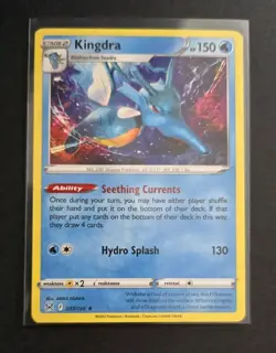 Pokemon TCG Kingdra Sword & Shield - Lost Origin 037/196 Non-Holo Rare NM/M - Image 1