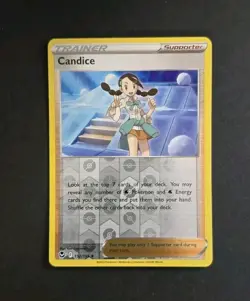 Pokemon TCG Candice 152/195 Silver Tempest Reverse Holo Uncommon NM/M - Image 1
