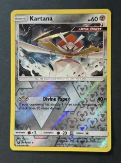 2018 Pokemon Sun & Moon - Celestial Storm Reverse Foil Kartana 101/168 - Image 1