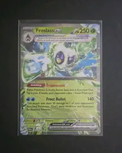 Pokemon TCG Froslass ex 003/182 Sv04: Paradox Rift Double Rare - Image 1