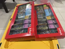 Pokemon Prismatic Evolution Costco 8 Mini-Tin Bundle w/ Promo Cards x 2 SEALED - Image 2