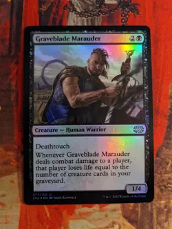 MTG Card: (1x) Graveblade Marauder (Double Masters 2022) FOIL - Image 1