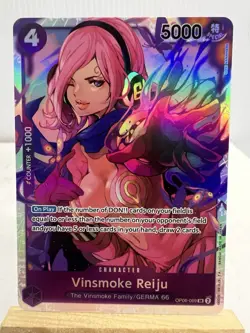 Vinsmoke Reiju OP06-069 SR Wings Of The Captain English One Piece Card (NM) - Image 1