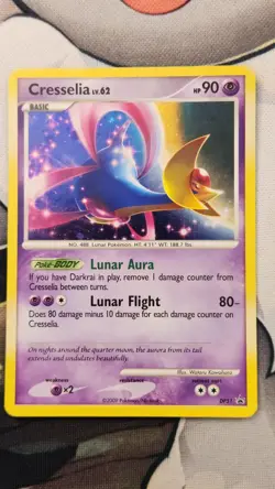 Cresselia DP51 Diamond and Pearl Promo Holo Card - Image 1